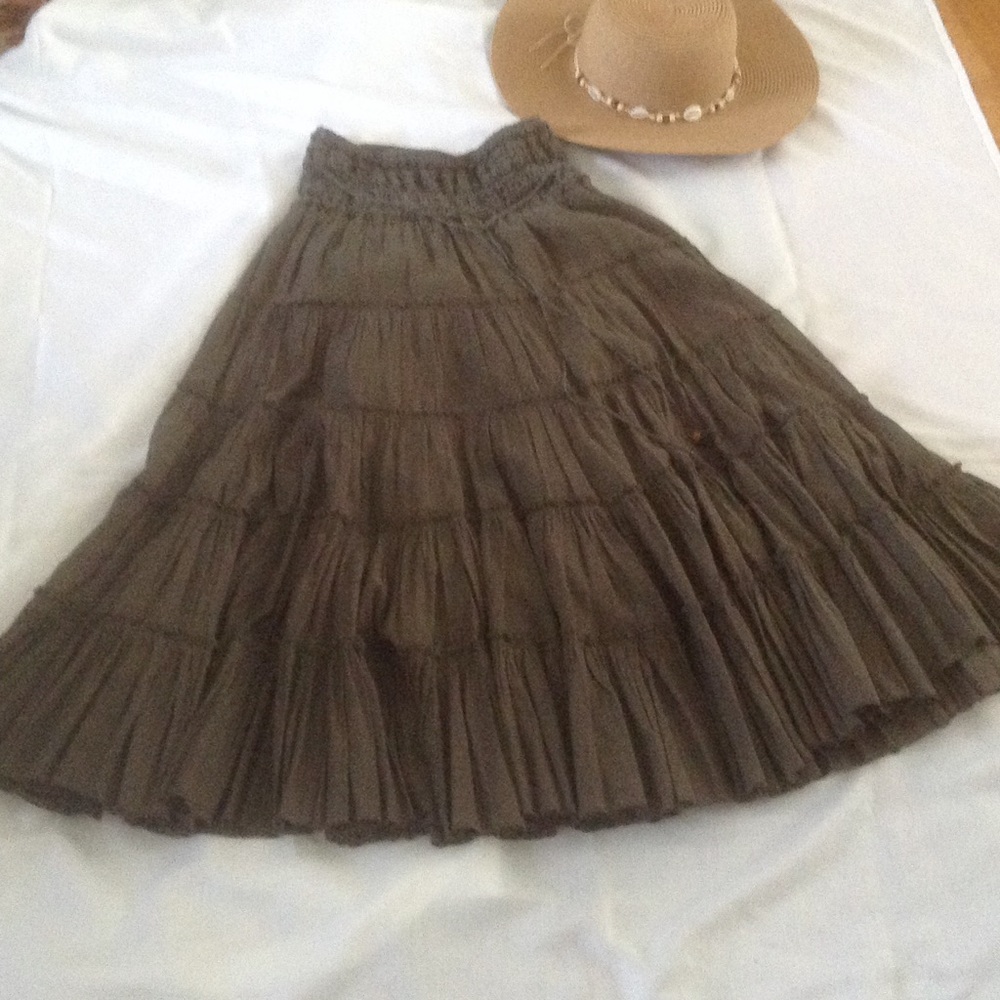 Free People Peasant Skirt